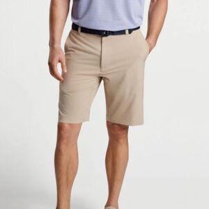 Peter Millar Men's Size 34 Beechwood Shackleford Hybrid Shorts $108